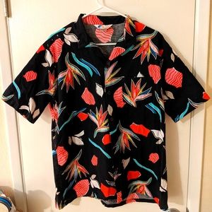 Vintage 80s / 90s Tiki Hawaiian Shirt